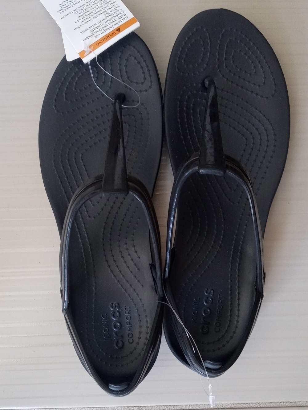 CROCS Black Women's Isabella Sandals Sz8